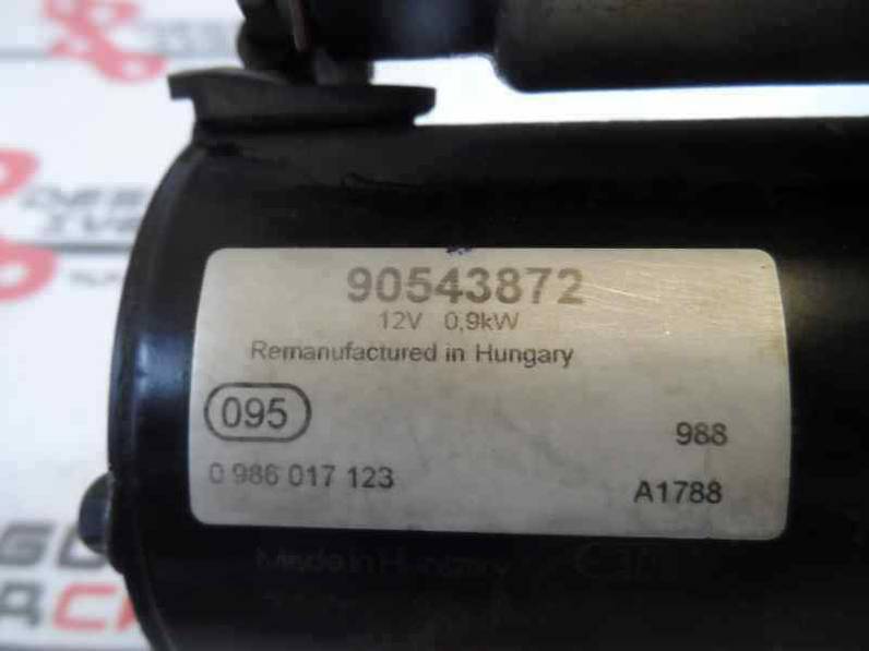 MOTOR ARRANQUE OPEL AGILA 2004 1.2 16V (75 CV)