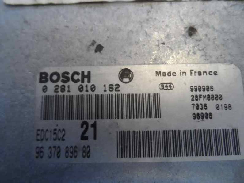 CENTRALITA MOTOR UCE PEUGEOT 306 BERLINA 3 4 5 PUERTAS 1999 2.0 HDI (90 CV)