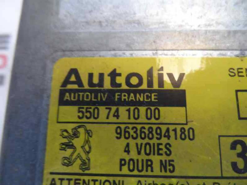 CENTRALITA AIRBAG PEUGEOT 306 BERLINA 3 4 5 PUERTAS 1999 2.0 HDI (90 CV)