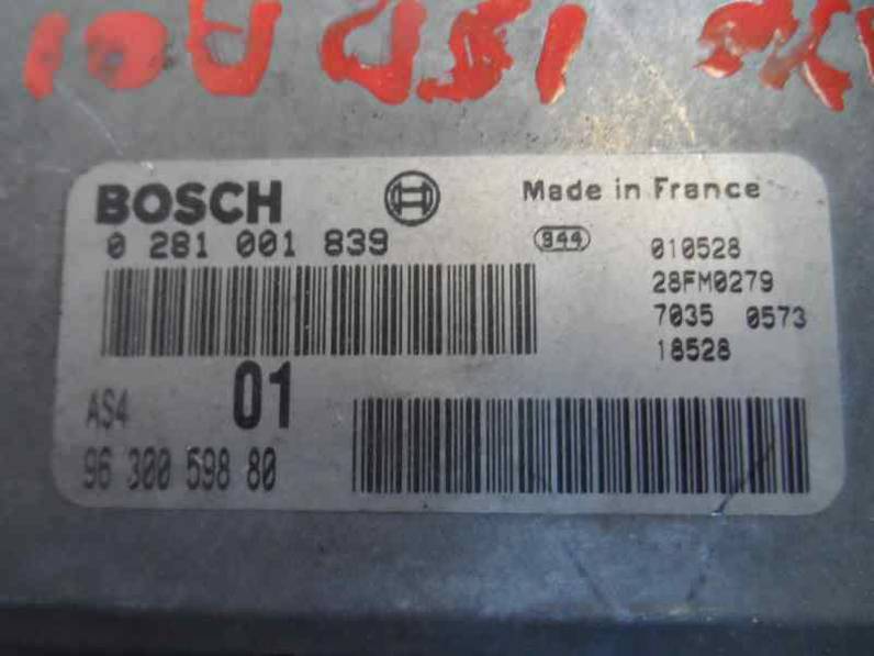 CENTRALITA MOTOR UCE CITROEN SAXO 2001 1.5 D (57 CV)