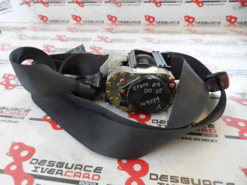 CINTURON SEGURIDAD DELANTERO DERECHO HONDA CIVIC BERLINA 5 2003 1.6 VTEC (110 CV)