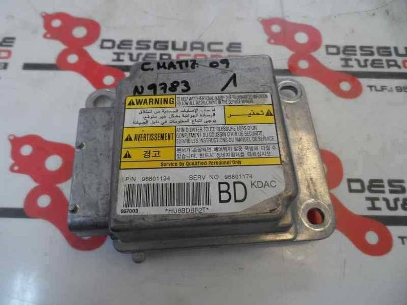 CENTRALITA AIRBAG CHEVROLET MATIZ 2009 0.8 (52 CV)