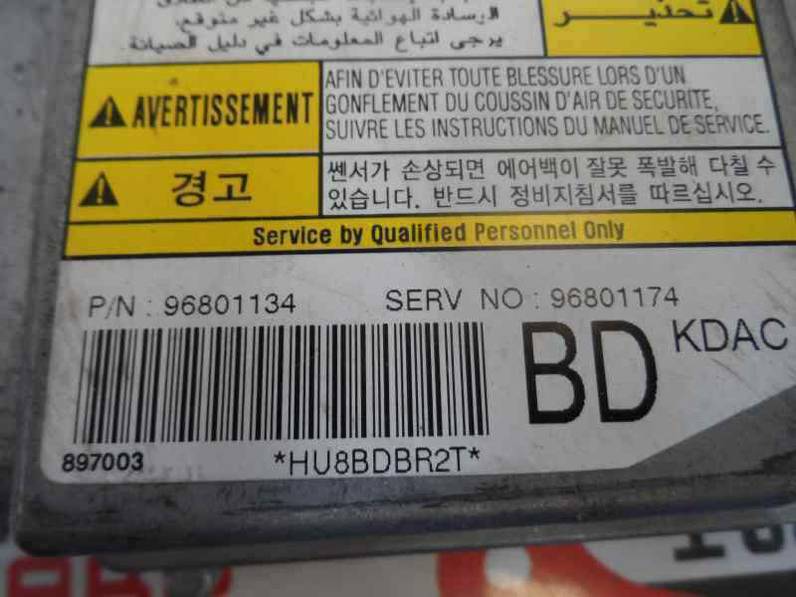 CENTRALITA AIRBAG CHEVROLET MATIZ 2009 0.8 (52 CV)