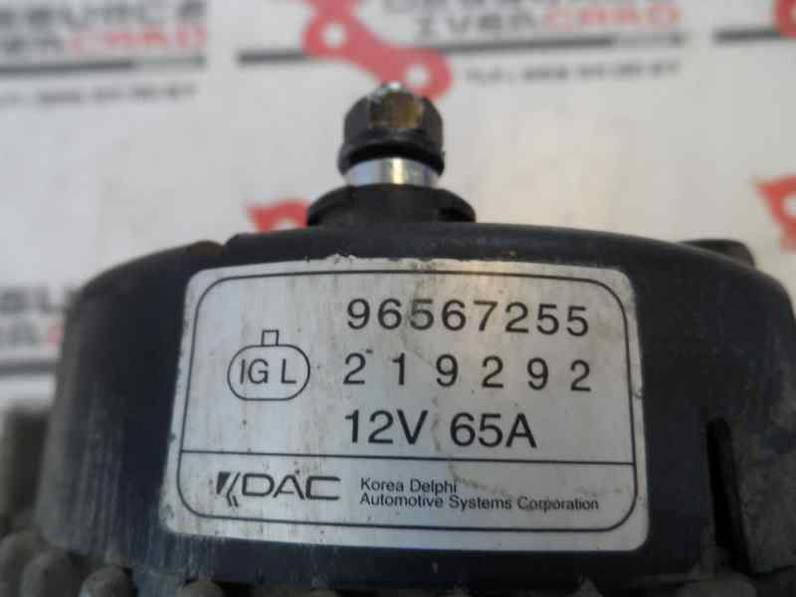 ALTERNADOR CHEVROLET MATIZ 2009 0.8 (52 CV)