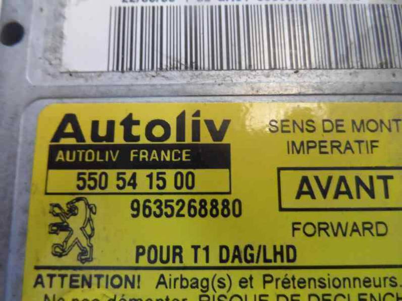 CENTRALITA AIRBAG PEUGEOT 206 BERLINA 1998 1.4 (75 CV)