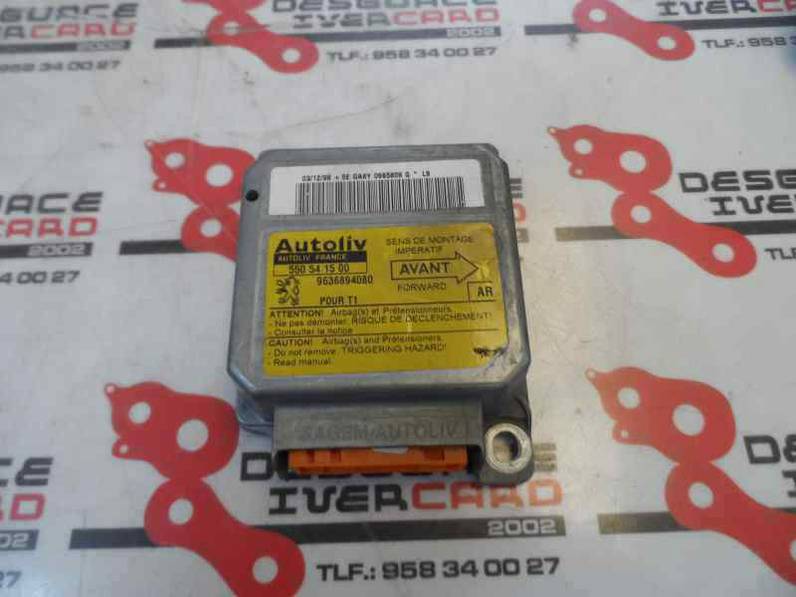 CENTRALITA AIRBAG PEUGEOT 206 BERLINA 1999 1.9 D (69 CV)