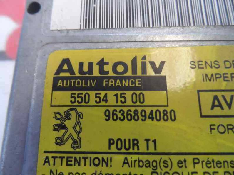 CENTRALITA AIRBAG PEUGEOT 206 BERLINA 1999 1.9 D (69 CV)
