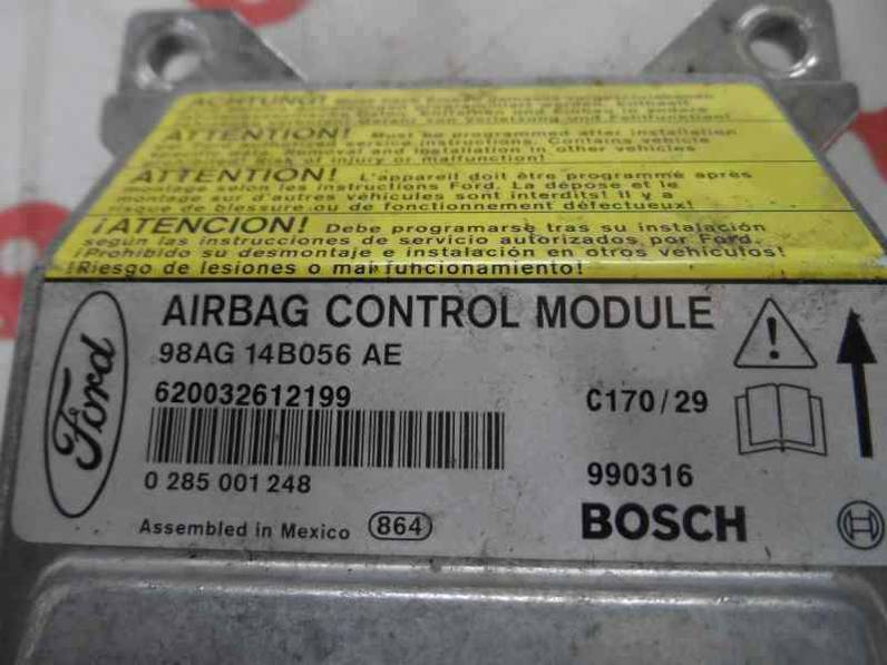 CENTRALITA AIRBAG FORD FOCUS BERLINA 1999 1.8 TDDI TURBODIESEL (90 CV)