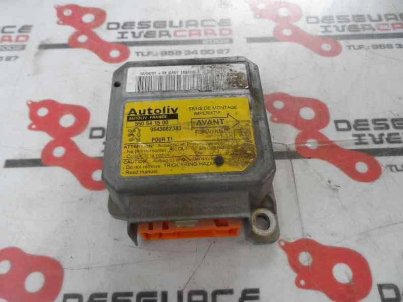 CENTRALITA AIRBAG PEUGEOT 206 BERLINA 2001 1.9 D (69 CV)
