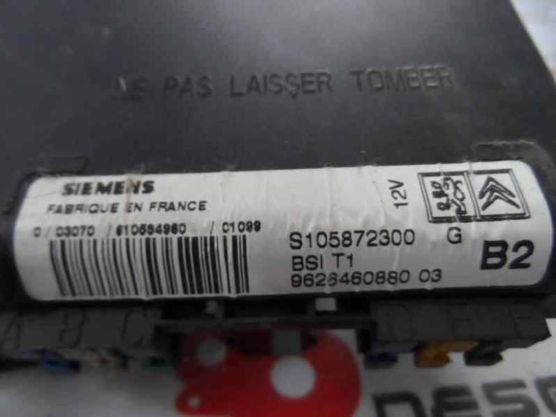 CAJA RELES FUSIBLES PEUGEOT 206 BERLINA 2001 1.9 D (69 CV)