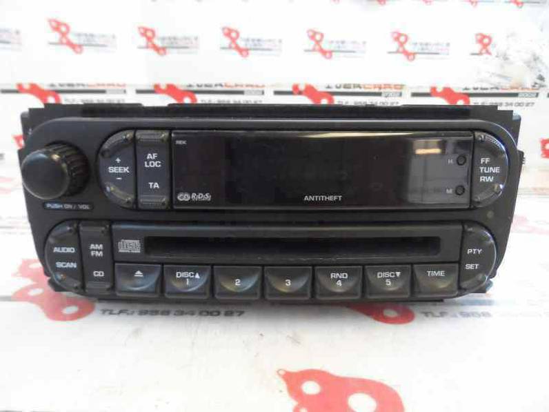 SISTEMA AUDIO RADIO CD CHRYSLER JEEP CHEROKEE 2005 2.8 CRD (163 CV)