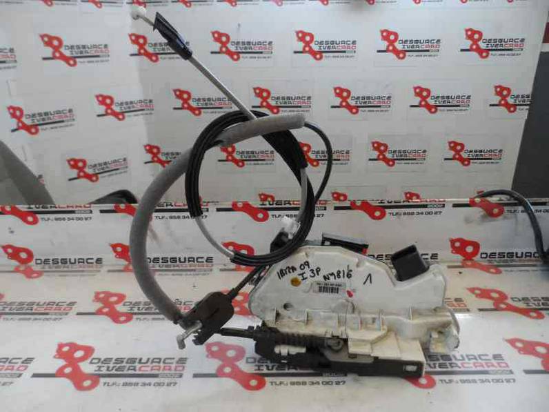 CERRADURA PUERTA DELANTERA IZQUIERDA SEAT IBIZA 2009 1.4 TDI (80 CV)