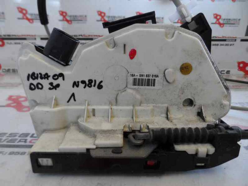 CERRADURA PUERTA DELANTERA DERECHA SEAT IBIZA 2009 1.4 TDI (80 CV)