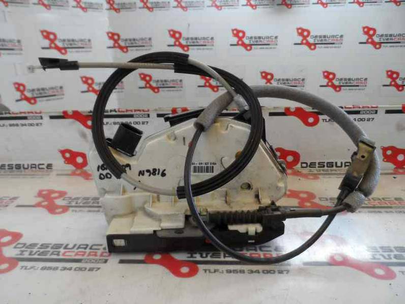 CERRADURA PUERTA DELANTERA DERECHA SEAT IBIZA 2009 1.4 TDI (80 CV)