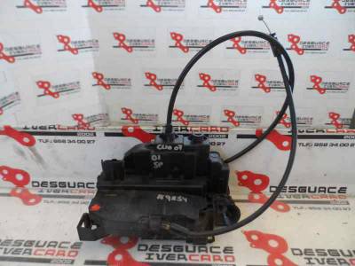 CERRADURA PUERTA DELANTERA IZQUIERDA RENAULT CLIO III 2007 1.2 16V (75 CV)