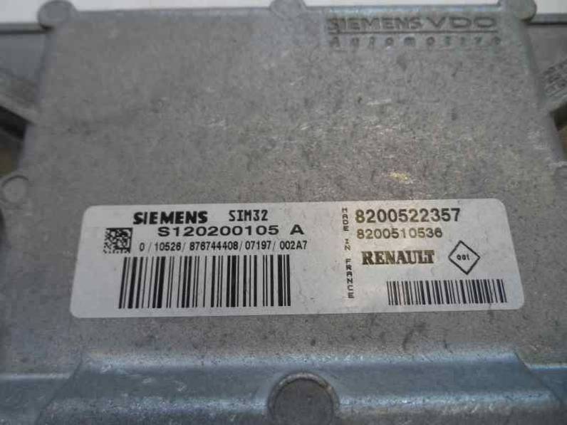 CENTRALITA MOTOR UCE RENAULT CLIO III 2007 1.2 16V (75 CV)