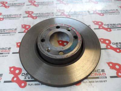 DISCO FRENO DELANTERO RENAULT CLIO III 2007 1.2 16V (75 CV)