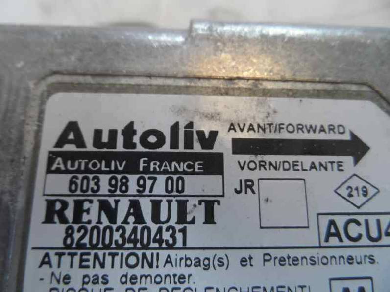 CENTRALITA AIRBAG RENAULT SCENIC II 2003 1.9 DCI D (120 CV)