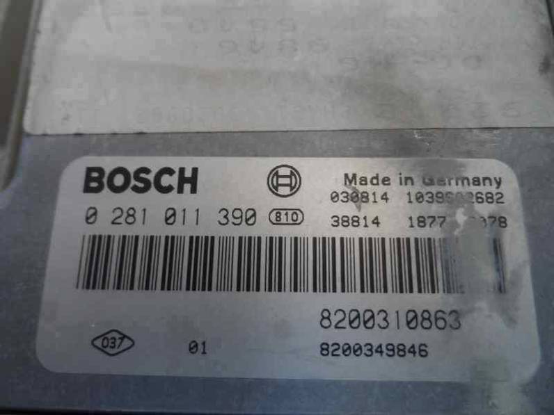 CENTRALITA MOTOR UCE RENAULT SCENIC II 2003 1.9 DCI D (120 CV)