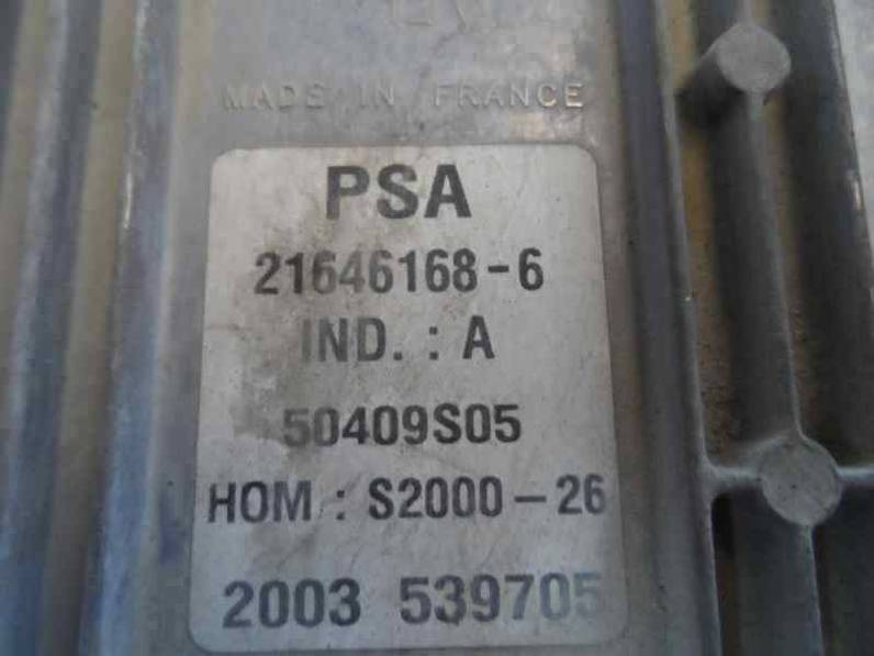 CENTRALITA MOTOR UCE CITROEN SAXO 2002 1.4 (75 CV)