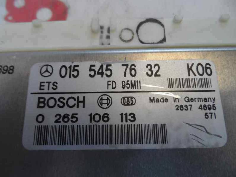 CENTRALITA MOTOR UCE MERCEDES CLASE E BERLINA 1995 3.2 24V (220 CV)