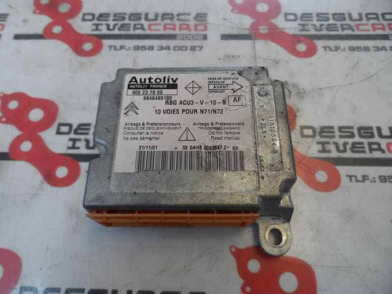 CENTRALITA AIRBAG CITROEN XSARA BERLINA 2002 1.9 D (69 CV)