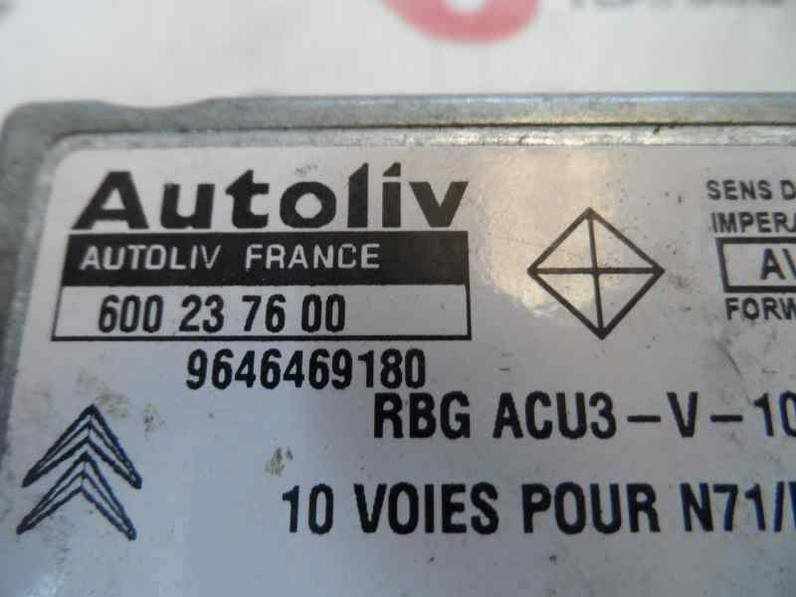 CENTRALITA AIRBAG CITROEN XSARA BERLINA 2002 1.9 D (69 CV)