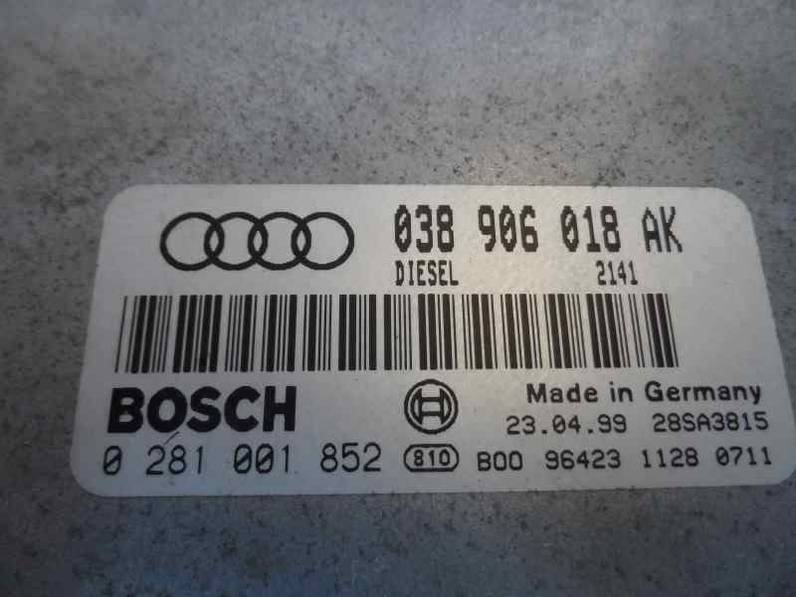 CENTRALITA MOTOR UCE AUDI A3 1999 1.9 TDI (90 CV)