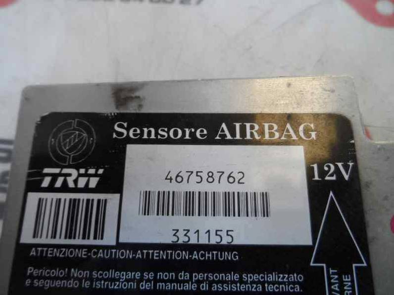 CENTRALITA AIRBAG FIAT PUNTO BERLINA 2001 1.9 D ECO (60 CV)