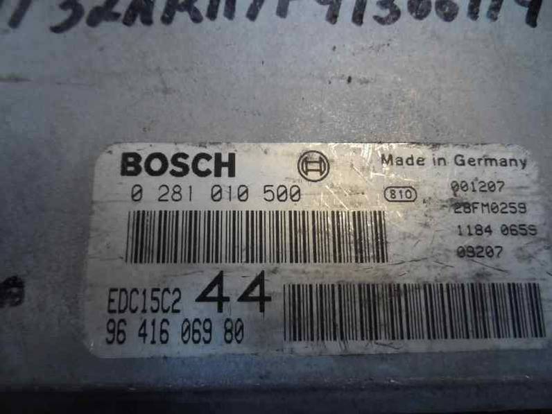 CENTRALITA MOTOR UCE PEUGEOT 206 BERLINA 2001 2.0 HDI (90 CV)