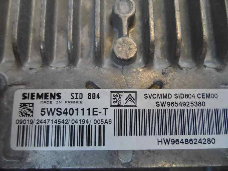 CENTRALITA MOTOR UCE CITROEN C2 2004 1.4 HDI (68 CV)