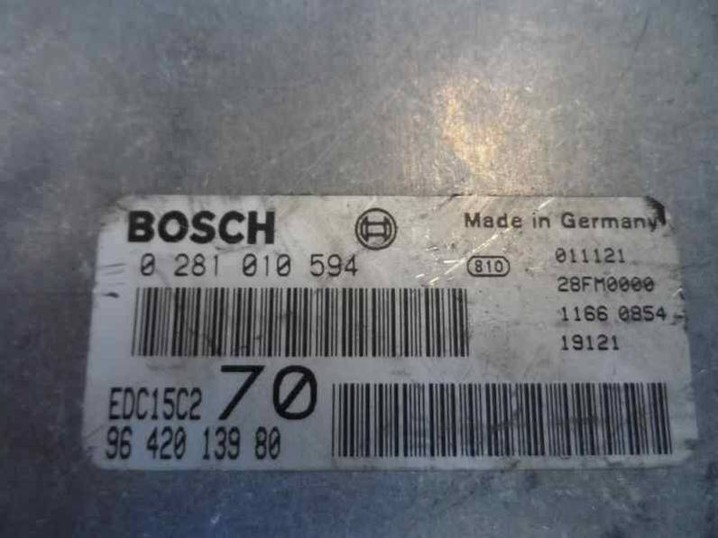 CENTRALITA MOTOR UCE PEUGEOT 206 SW 2002 2.0 HDI (90 CV)