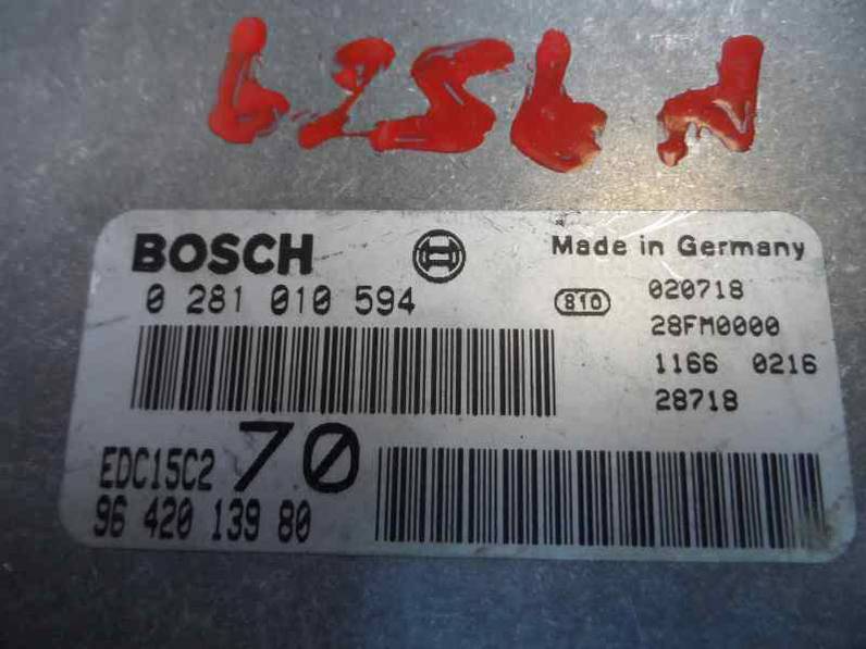 CENTRALITA MOTOR UCE PEUGEOT 206 BERLINA 2002 2.0 HDI (90 CV)