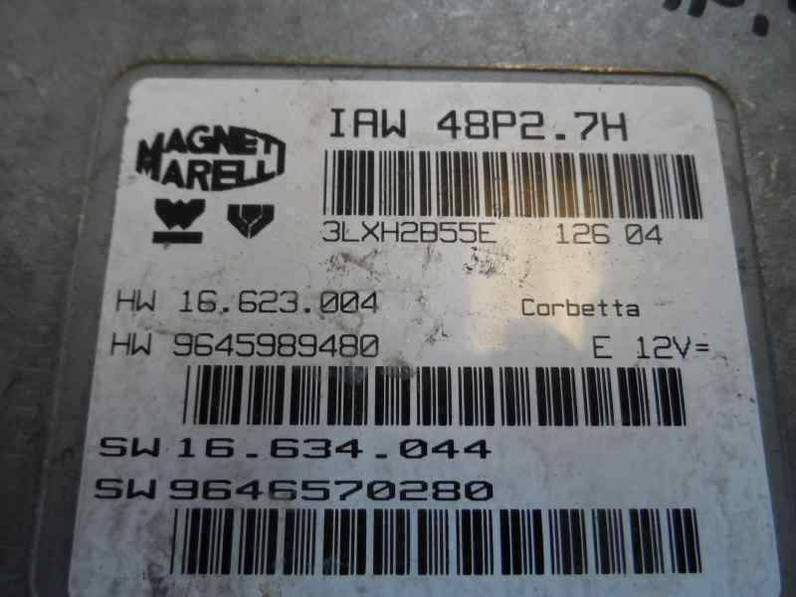 CENTRALITA MOTOR UCE CITROEN C2 2004 1.1 (60 CV)