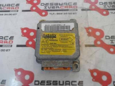 CENTRALITA AIRBAG PEUGEOT PARTNER 2001 1.9 D (69 CV)