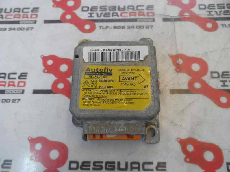 CENTRALITA AIRBAG PEUGEOT PARTNER 2001 1.9 D (69 CV)