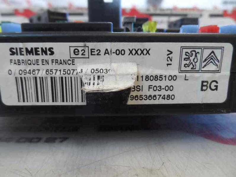 CAJA RELES FUSIBLES CITROEN C2 2005 1.4 HDI (68 CV)