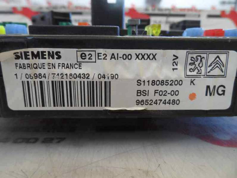 CAJA RELES FUSIBLES CITROEN C2 2004 1.4 HDI (68 CV)