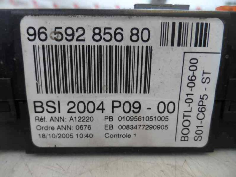 CAJA RELES FUSIBLES CITROEN C2 2006 1.4 HDI (68 CV)