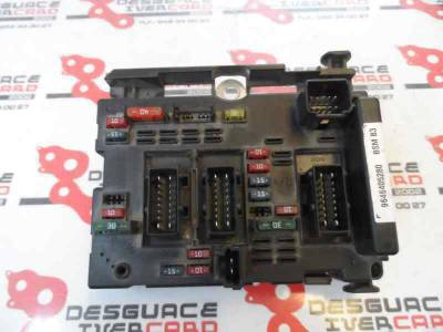 CAJA RELES FUSIBLES CITROEN XSARA BERLINA 2002 1.9 D (69 CV)