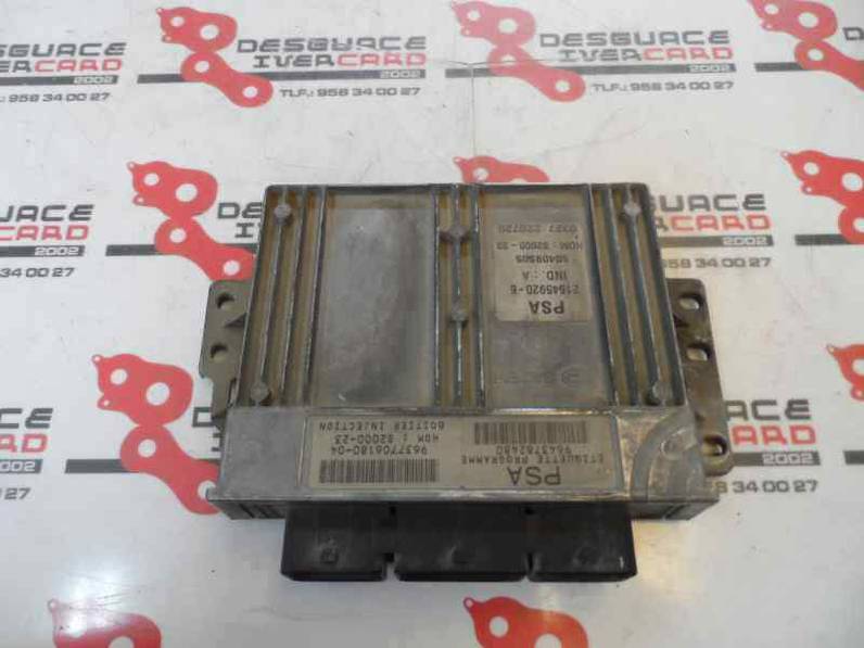 CENTRALITA MOTOR UCE PEUGEOT 206 BERLINA 2001 1.4 (75 CV)