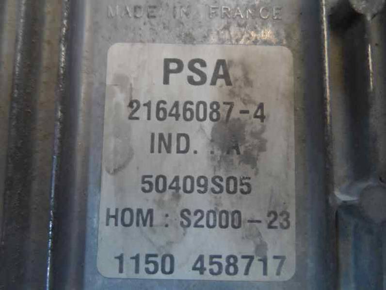 CENTRALITA MOTOR UCE PEUGEOT 206 4 TRG 2001