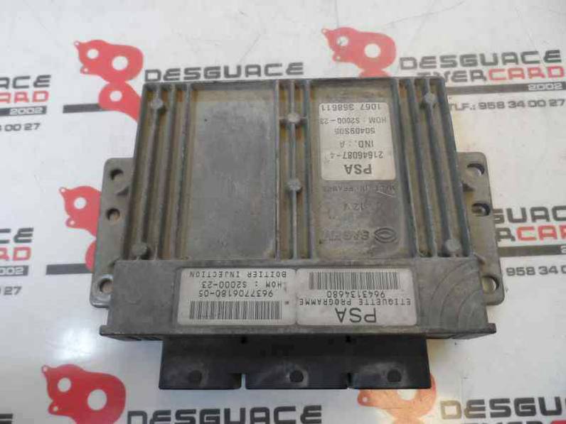 CENTRALITA MOTOR UCE PEUGEOT 206 BERLINA 2001 1.4 (75 CV)