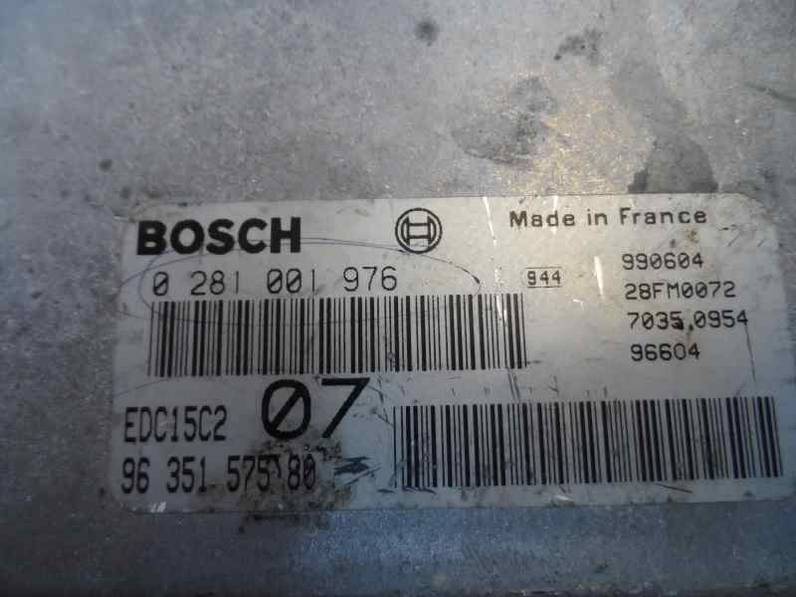 CENTRALITA MOTOR UCE CITROEN XSARA BERLINA 1997 2.0 HDI (90 CV)