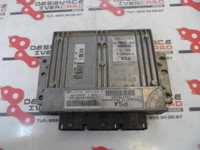 CENTRALITA MOTOR UCE CITROEN XSARA BERLINA 2001 1.4 (75 CV)