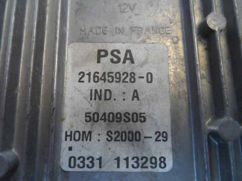 CENTRALITA MOTOR UCE CITROEN XSARA BERLINA 2001 1.4 (75 CV)