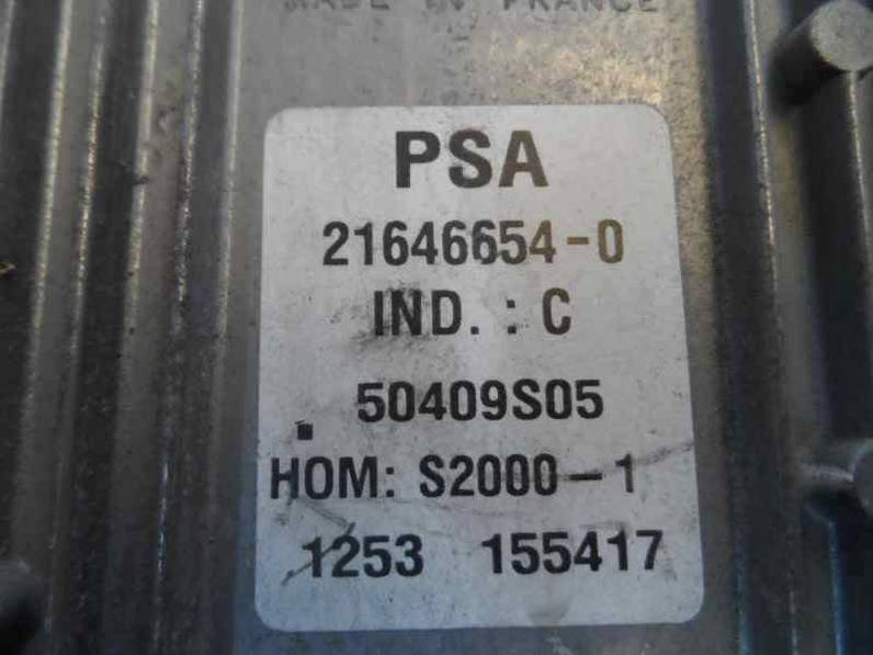 CENTRALITA MOTOR UCE CITROEN XSARA PICASSO 1999 1.8 (116 CV)