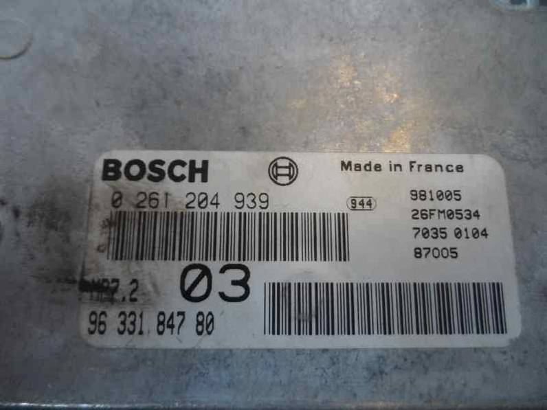 CENTRALITA MOTOR UCE CITROEN XSARA BERLINA 1997 1.6 (88 CV)