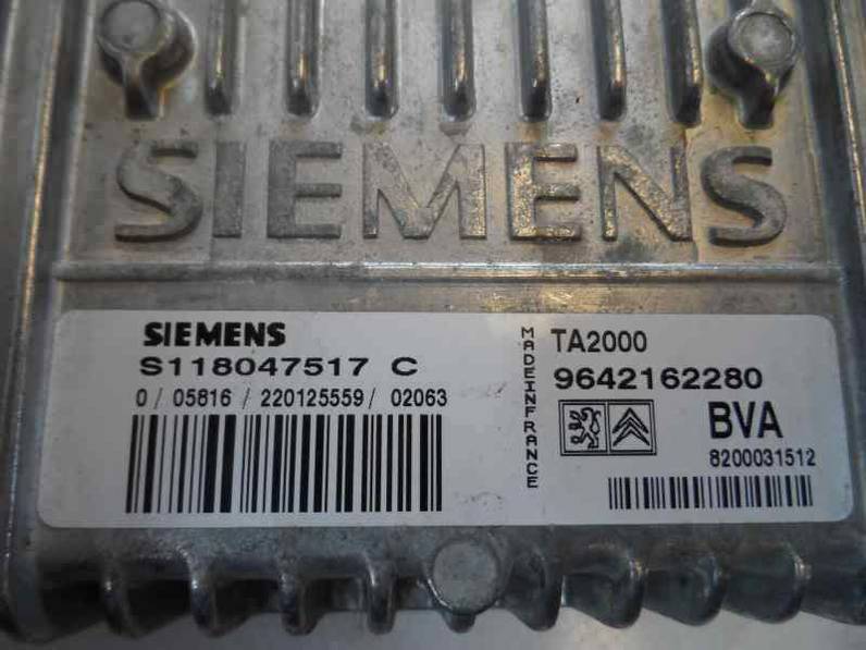 CENTRALITA CAMBIO AUTOMATICO PEUGEOT 206 BERLINA 2002 1.6 16V (109 CV)