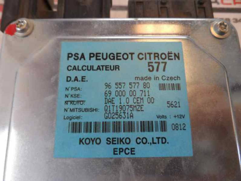 MODULO ELECTRONICO CITROEN C2 2003 1.1 (60 CV)